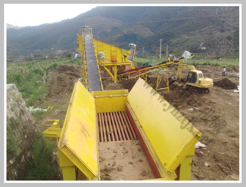 四川攀枝花鄒總石灰石生產(chǎn)現(xiàn)場